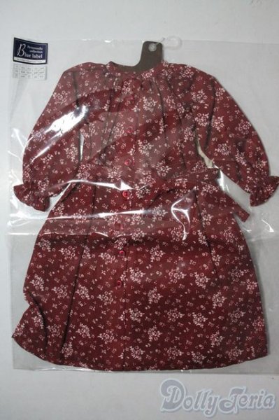 画像1: SD＆DD/AOF：シフォンワンピースセット(ボルドー) U-25-06-10-121-TN-ZU (1)