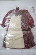 画像2: SD＆DD/AOF：シフォンワンピースセット(ボルドー) U-25-06-10-121-TN-ZU (2)