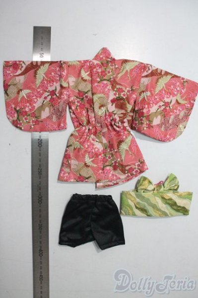 画像2: SD/OF:衣装セット 着物、ショートパンツ U-25-06-10-151-KD-ZU (2)