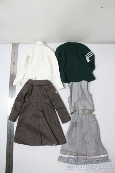 画像2: SD/OF:中等部スクールガールコートセット U-25-06-17-156-TN-ZU (2)