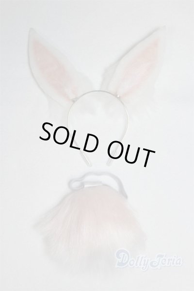 画像1: SD/OF：兎耳＆尻尾 U-25-07-01-227-TN-ZU (1)