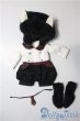 画像1: 幼SD/OF:ふわふわ黒ねこオールインワン:VOLKS製 U-25-06-17-074-KD-ZU (1)