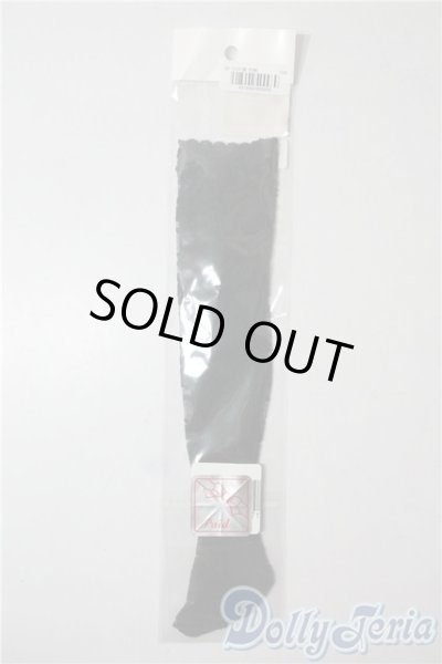 画像2: SD/OF:ソックス(黒・花柄) U-25-07-08-096-KD-ZU (2)