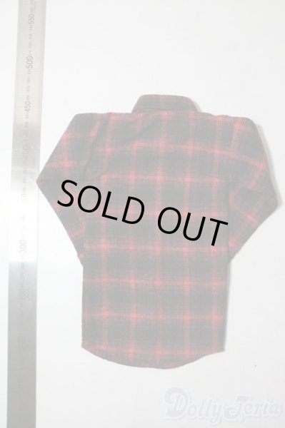 画像2: SD17B/OF:チェックネルシャツ（ブラック×レッド）VOLKS U-25-08-19-047-TN-ZU (2)