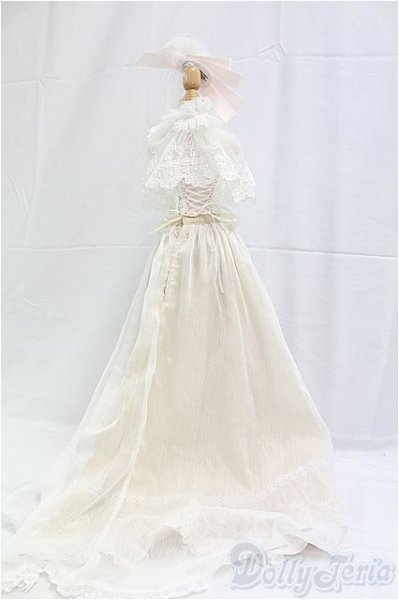 画像3: SD/OF:イノセントホワイト・トレーンドレス I-25-11-23-291-TN-ZI (3)