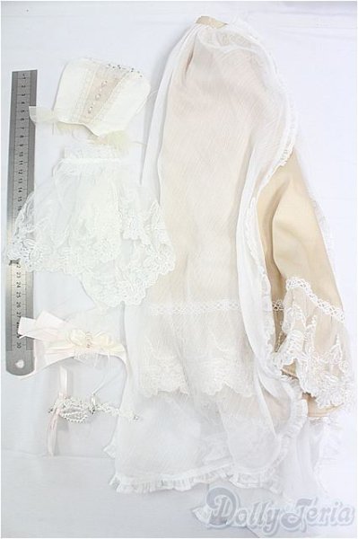 画像5: SD/OF:イノセントホワイト・トレーンドレス I-25-11-23-291-TN-ZI (5)