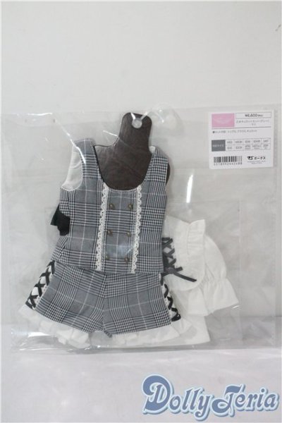 画像1: MDD/OF:乙女キュロットセット(グレー)・ミニ U-25-08-19-060-TN-ZU (1)