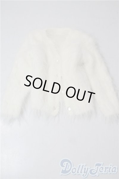 画像1: SD/OF：モヘアカーディガン(白) U-25-09-02-115-TN-ZU (1)