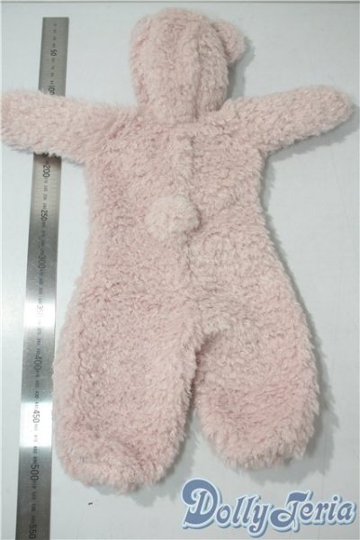 画像2: MSD&MDD/OF：テディベアパジャマ（ストロベリーラテ）・ミニ U-25-09-02-122-TN-ZU (2)