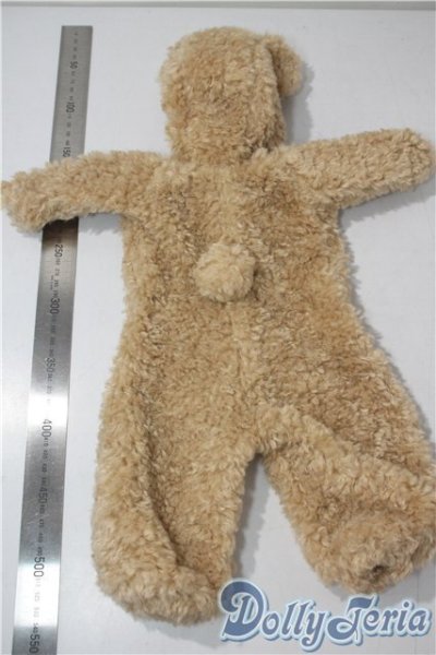 画像2: MSD/OF:テディベアパジャマ（ミルクティー）・ミニ U-25-09-02-123-TN-ZU (2)