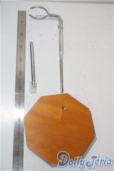 画像2: 木製スタンド/Aタイプ(腰支えスタンド) U-25-09-16-204-TN-ZU (2)