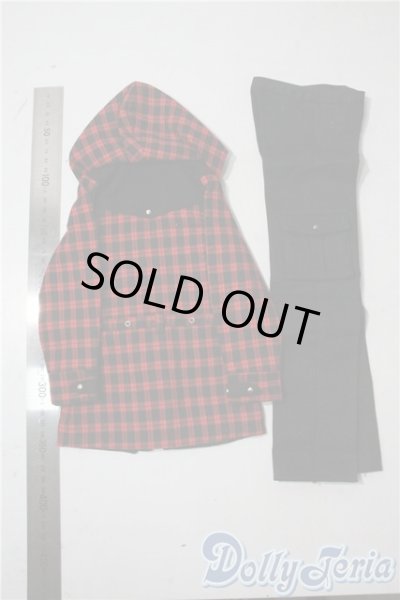 画像2: sdgRb/of:レッドチェックジャケットセット U-25-09-16-129-TN-ZU (2)