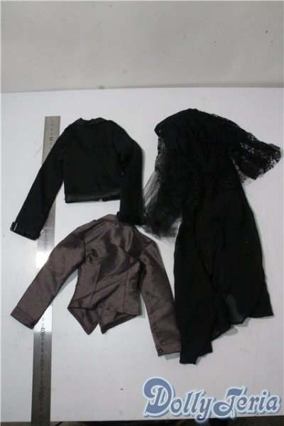 画像2: SDGrB/OF:ブラックセパレートパンツセット U-25-09-16-114-TN-ZU (2)