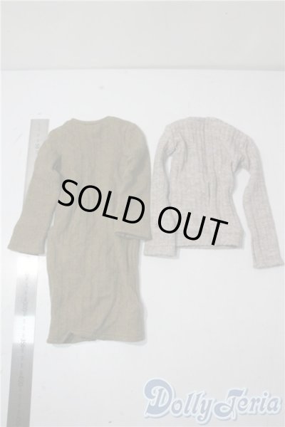 画像2: SD13男の子/OF:ブラックスヌード&ロングカーデセット U-25-09-16-145-TN-ZU (2)