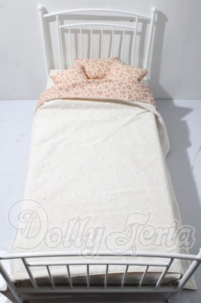 画像1: 1/4ドール/ベッド＆お布団セット U-26-02-25-210-TN-ZU (1)