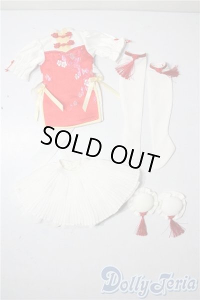 画像1: MSD＆MDD/シノワズリドレス（緋紅） U-25-09-30-005-TN-ZU (1)