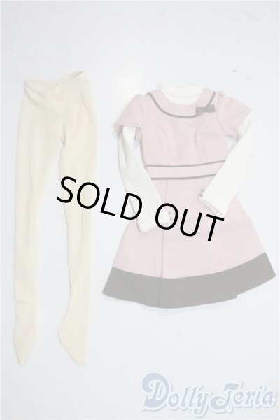 画像1: SD＆DD/OF：フェミニンリボンワンピースセット U-25-09-30-145-TN-ZU (1)