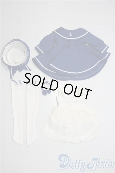 画像2: MSD/OF:セーラースタイルワンピース(ブルー)・ミニ U-25-09-30-124-TN-ZU (2)