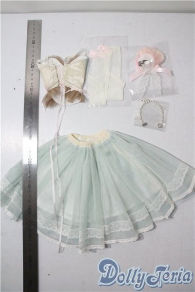 画像2: SD/OF:VOLKS製 ミントブルー・コルセットドレス U-25-10-07-082-TN-ZU (2)