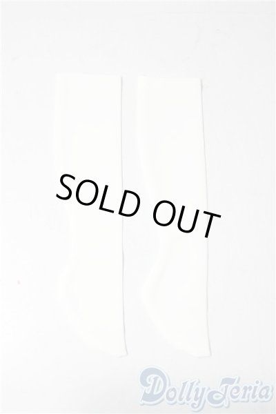 画像1: SDM＆MSD/OF:ソックス・ミニ（白・半光沢） U-25-11-12-192-NY-ZU (1)