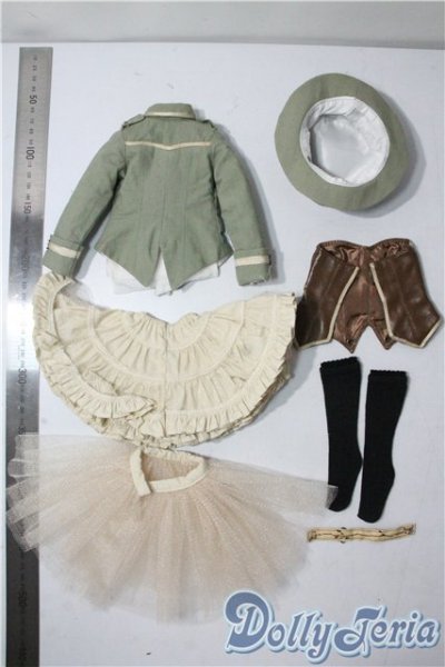 画像2: MSD/OF:dollheart製衣装セット U-25-10-07-127-TN-ZU (2)