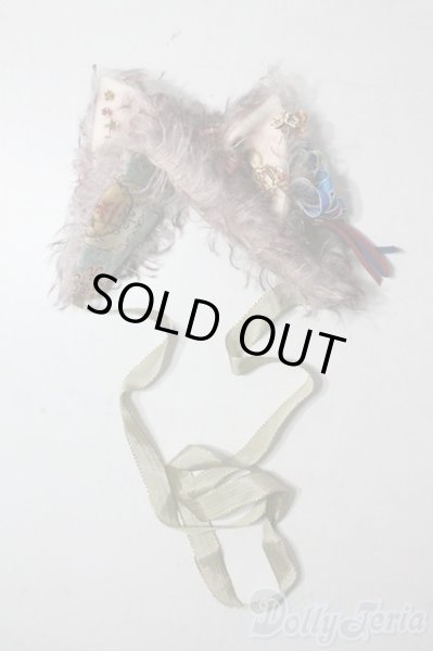 画像1: SD/Perceneige Paraimeeモヘア製獣耳ヘッドベルト U-25-10-14-176-TN-ZU (1)