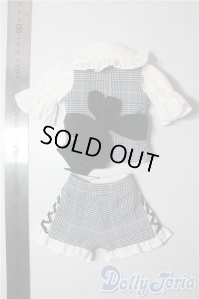 画像2: MDD/OF:乙女キュロットセット(グレー)・ミニ U-25-10-28-121-TN-ZU (2)