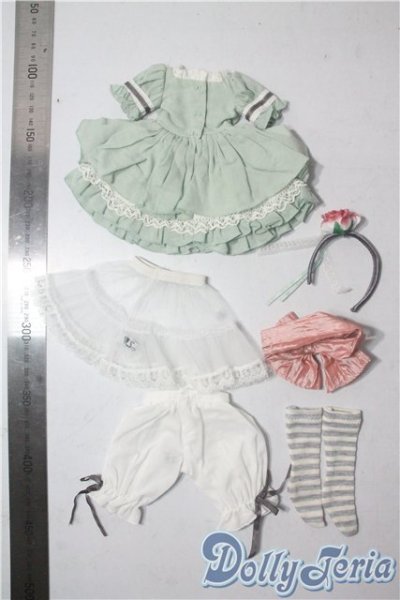 画像2: 幼SD/OF:ロリーナデフォルト衣装セット U-25-10-28-082-TN-ZU (2)