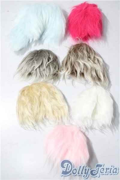 画像2: 9-10inch/ウィッグ U-25-11-12-054-TN-ZU (2)