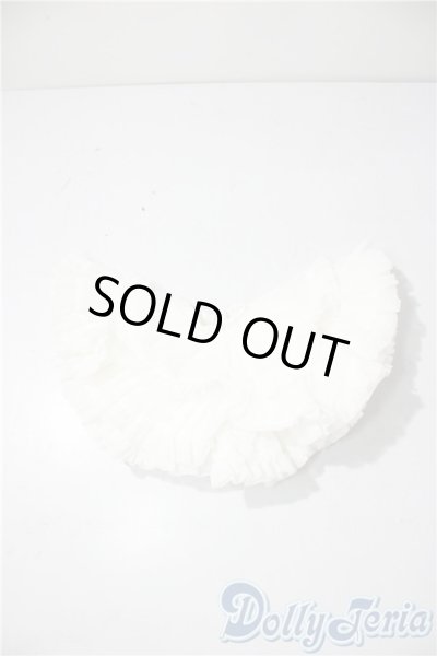 画像1: MSD＆MDD/OF：ぽんぽんパニエ(ホワイト) U-25-11-12-171-TN-ZU (1)