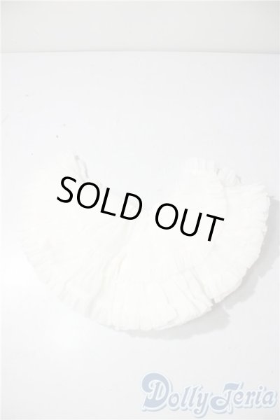 画像2: MSD＆MDD/OF：ぽんぽんパニエ(ホワイト) U-25-11-12-171-TN-ZU (2)