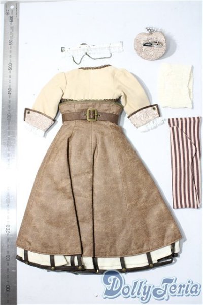 画像2: SD13女の子/OF：ブラウン・ギアアクセント U-25-11-12-111-TN-ZU (2)