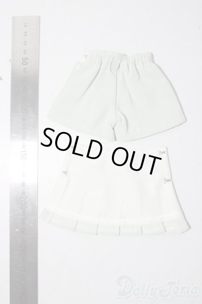 画像2: MSD/OF:スカートフラップ付きショートパンツ（ミント）・ミニ U-25-11-19-157-TN-ZU (2)