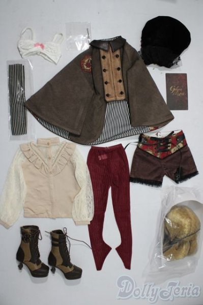 画像1: SDGIRL/OF:シャルロッテ Galerie de l'esprit 2021 秋冬Ver. ドレスセット U-25-11-19-198-TN-ZU (1)