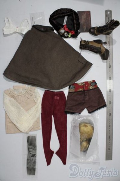 画像2: SDGIRL/OF:シャルロッテ Galerie de l'esprit 2021 秋冬Ver. ドレスセット U-25-11-19-198-TN-ZU (2)