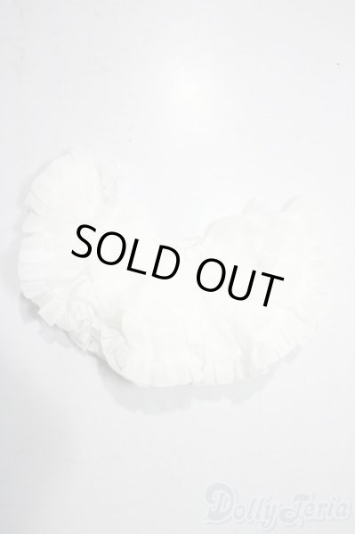 画像1: MSD＆MDD/OF：ぽんぽんパニエ(ホワイト) U-25-11-19-179-TN-ZU (1)