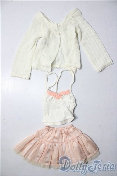 画像1: SD/OF：ミルキーホワイトカーデセット U-25-11-26-009-TN-ZU (1)