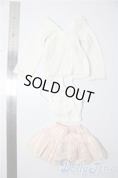 画像2: SD/OF：ミルキーホワイトカーデセット U-25-11-26-009-TN-ZU (2)