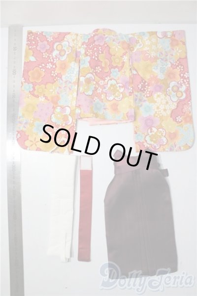 画像2: SD/OF:ボークス 天使のころも 女学生袴セット(緋色) U-25-11-26-006-TN-ZU (2)