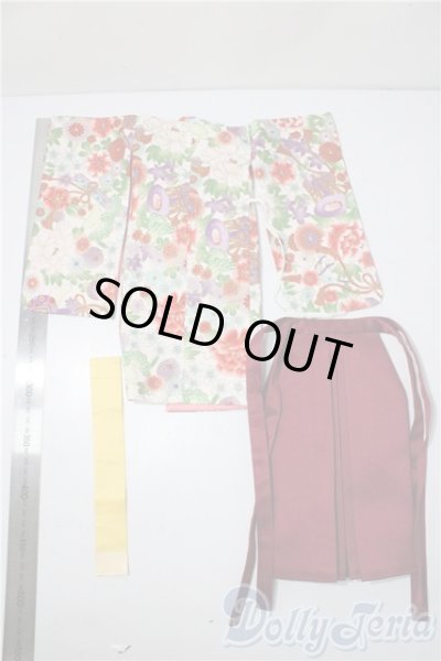 画像2: MSD＆MDD/OF:えんじ色袴セット・ミニ U-25-11-26-110-TN-ZU (2)