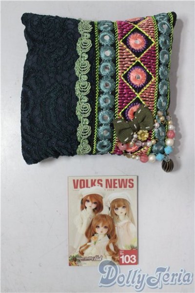 画像1: SD/OF:小石10g様製 クッション U-25-12-10-091-TN-ZU (1)