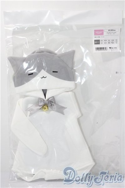 画像1: sdm＆mdd/of：のんびりハチワレねこパーカー・ミニ U-25-12-24-075-TN-ZU (1)