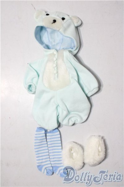 画像1: 幼sd/of：くまロンパース U-25-12-24-056-TN-ZU (1)