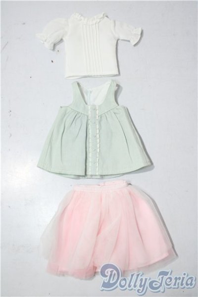 画像1: SDM＆MDD/OF:デニム×チュールラブリーチュニック・ミニ U-26-01-07-135-TN-ZU (1)