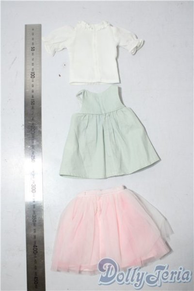 画像2: SDM＆MDD/OF:デニム×チュールラブリーチュニック・ミニ U-26-01-07-135-TN-ZU (2)