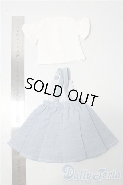 画像2: SDM＆MSD/OF:ちょい甘デニムサロペットセット・ミニ U-26-01-07-122-TN-ZU (2)