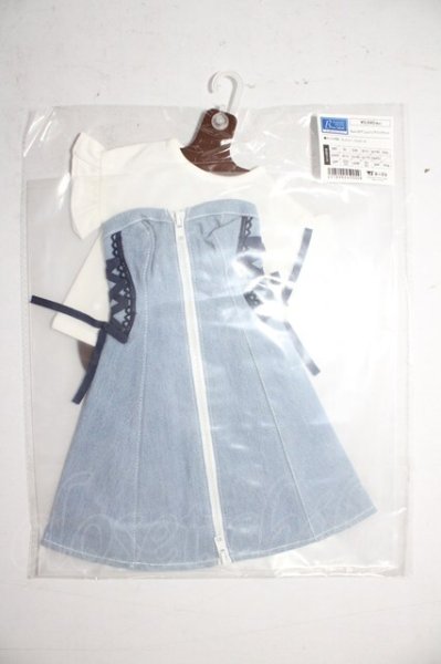 画像1: ちょい甘デニムジップワンピセット U-26-02-04-168-TN-ZU (1)