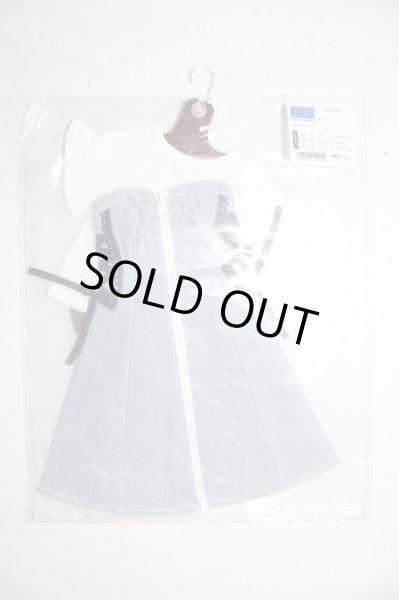 画像1: ちょい甘デニムジップワンピセット U-26-02-04-168-TN-ZU (1)