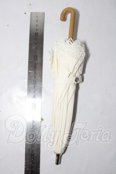 画像2: SD・DD/アンティーク風レース日傘:VOLKS製 U-26-02-18-187-TN-ZU (2)