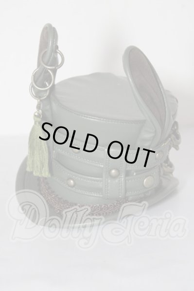 画像1: SD/CANDY NOIR製ウサミミコルセットハット U-26-02-25-103-TN-ZU (1)